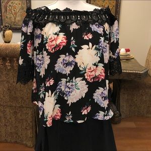 Off shoulder blouse